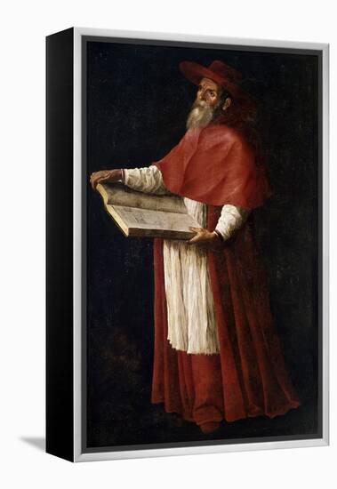 Saint Jerome, 1626-27 (Oil on Canvas)-Francisco de Zurbaran-Framed Premier Image Canvas