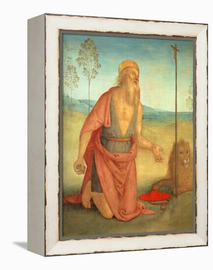 Saint Jerome, C. 1512-Perugino-Framed Premier Image Canvas