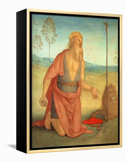 Saint Jerome, C. 1512-Perugino-Framed Premier Image Canvas