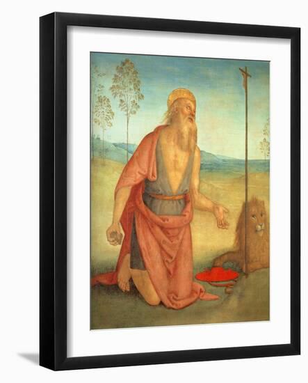 Saint Jerome, C. 1512-Perugino-Framed Giclee Print