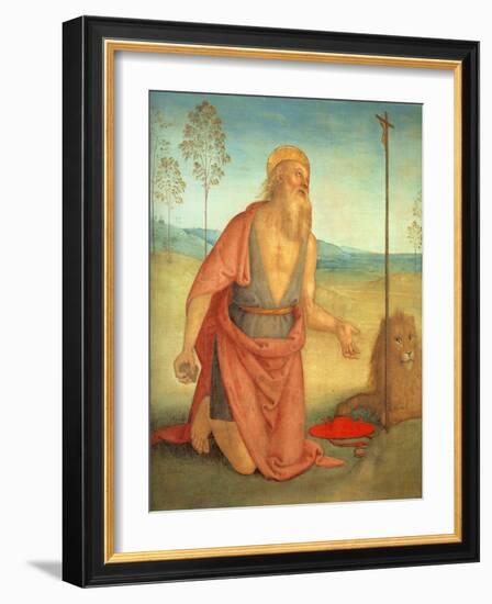 Saint Jerome, C. 1512-Perugino-Framed Giclee Print