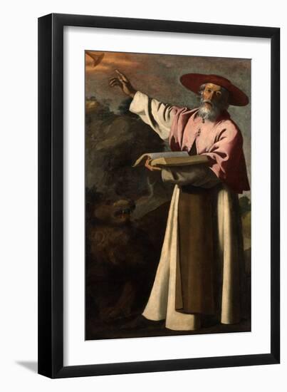 Saint Jerome, C.1640-45-Francisco de Zurbaran-Framed Giclee Print