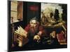 Saint Jerome in His Cell, 1520S-Joos Van Cleve-Mounted Giclee Print