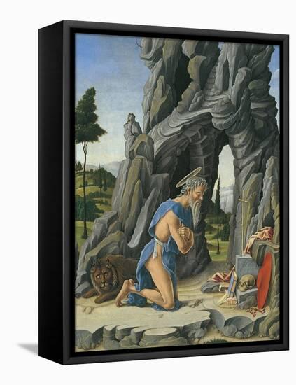 Saint Jerome in the Desert-Marco Zoppo-Framed Premier Image Canvas