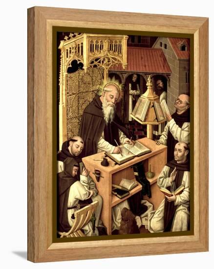Saint Jerome in the Scriptorium, Ca 1485-null-Framed Premier Image Canvas