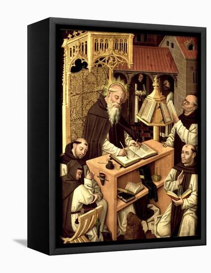 Saint Jerome in the Scriptorium, Ca 1485-null-Framed Premier Image Canvas