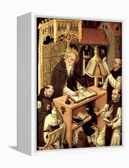 Saint Jerome in the Scriptorium, Ca 1485-null-Framed Premier Image Canvas