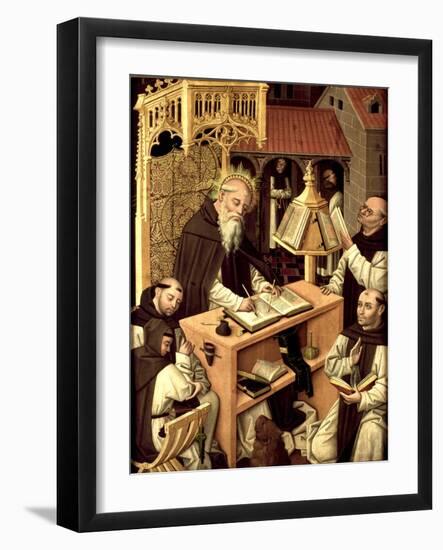 Saint Jerome in the Scriptorium, Ca 1485-null-Framed Giclee Print