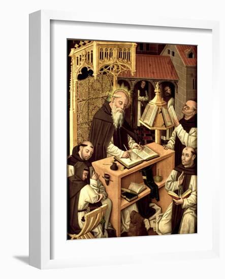 Saint Jerome in the Scriptorium, Ca 1485-null-Framed Giclee Print