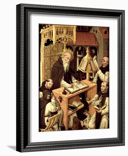 Saint Jerome in the Scriptorium, Ca 1485-null-Framed Giclee Print