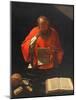 Saint Jerome Reading (Cop), Ca 1636-Georges de La Tour-Mounted Giclee Print