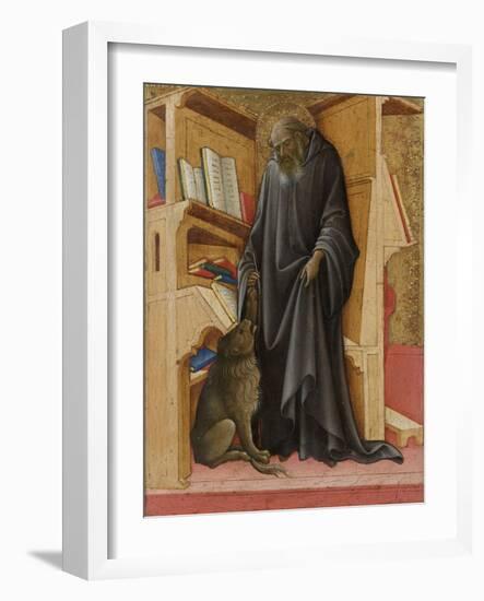 Saint Jerome-Lorenzo Monaco-Framed Art Print