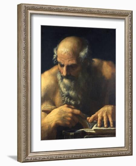 Saint Jerome-Guido Reni-Framed Giclee Print