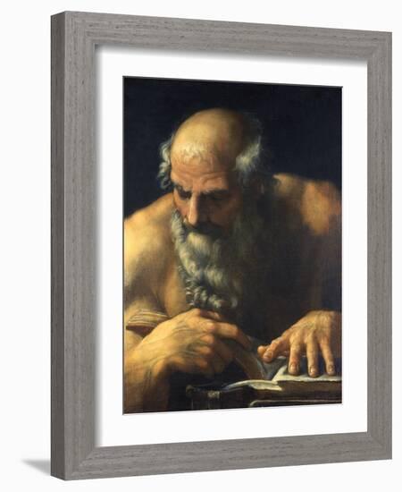 Saint Jerome-Guido Reni-Framed Giclee Print