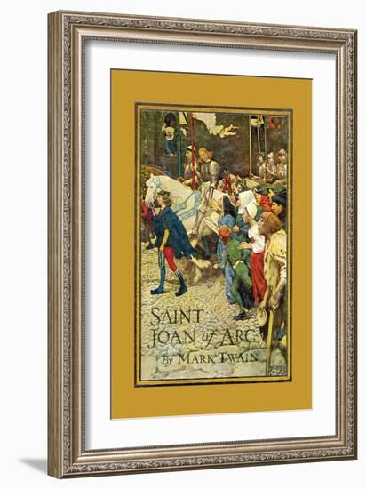 Saint Joan of Arc-null-Framed Art Print