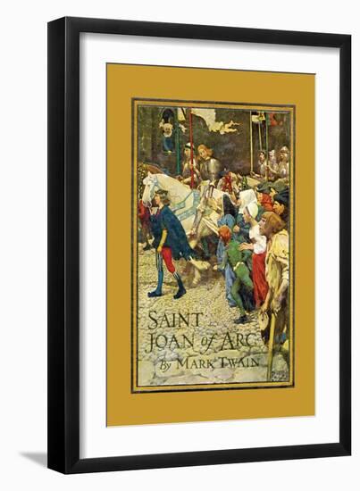 Saint Joan of Arc-null-Framed Art Print