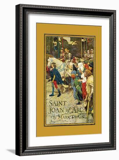 Saint Joan of Arc-null-Framed Art Print