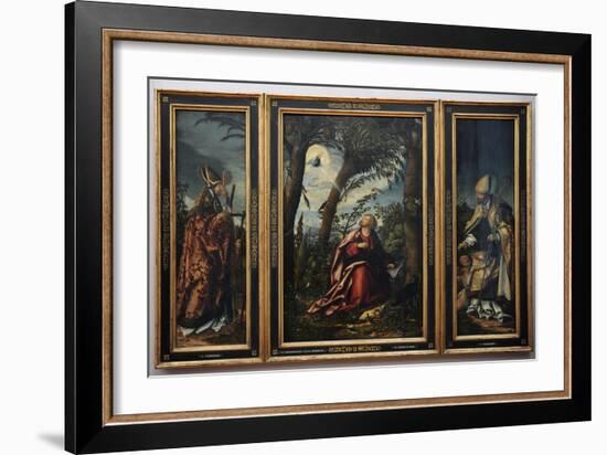 Saint John Altarpiece, 1518-Hans Burgkmair-Framed Giclee Print