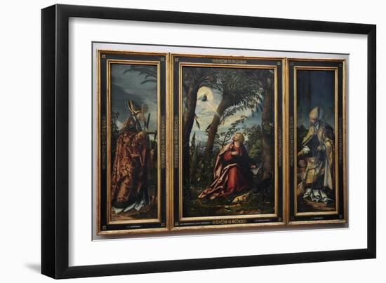 Saint John Altarpiece, 1518-Hans Burgkmair-Framed Giclee Print