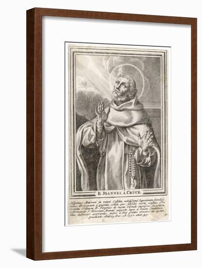 Saint John of the Cross Spanish Carmelite-null-Framed Art Print