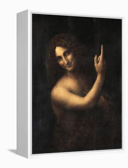 Saint John the Baptist, 1513-1516-Leonardo da Vinci-Framed Premier Image Canvas