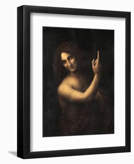 Saint John the Baptist, 1513-1516-Leonardo da Vinci-Framed Giclee Print