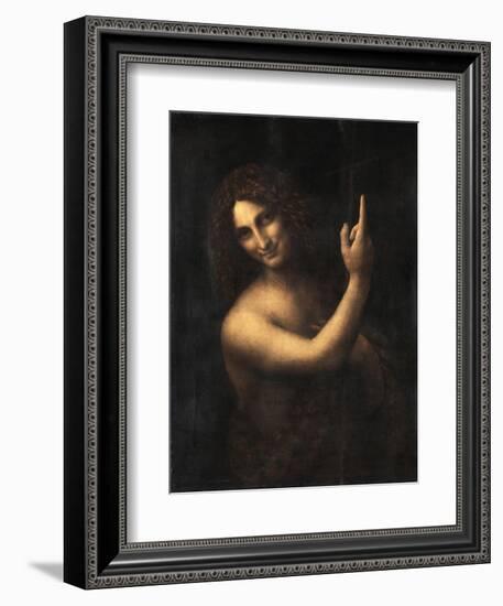 Saint John the Baptist, 1513-1516-Leonardo da Vinci-Framed Giclee Print