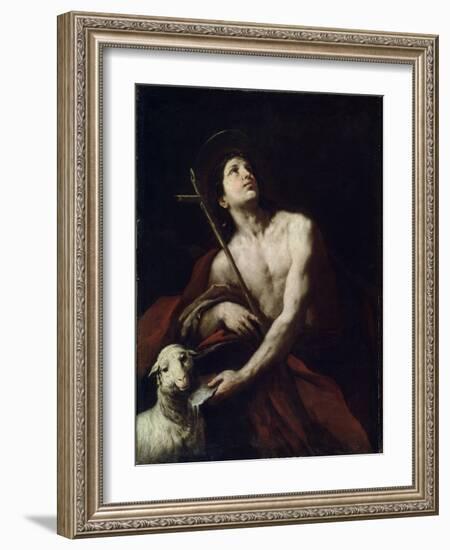 Saint John the Baptist, 17th Century-Orazio Ferraro-Framed Giclee Print