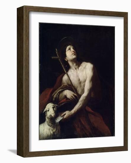 Saint John the Baptist, 17th Century-Orazio Ferraro-Framed Giclee Print