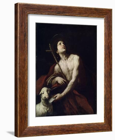 Saint John the Baptist, 17th Century-Orazio Ferraro-Framed Giclee Print