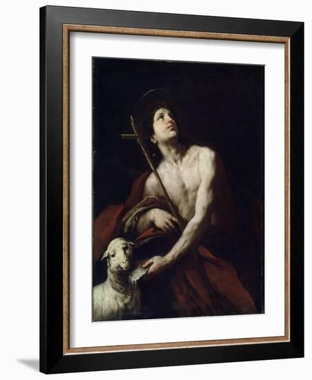 Saint John the Baptist, 17th Century-Orazio Ferraro-Framed Giclee Print