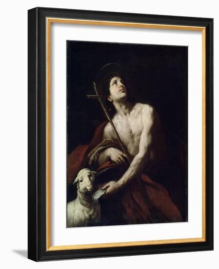 Saint John the Baptist, 17th Century-Orazio Ferraro-Framed Giclee Print