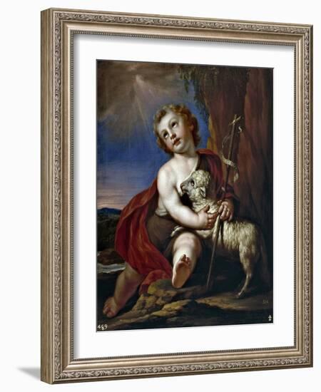 Saint John the Baptist as a Child-Antonio Palomino-Framed Giclee Print