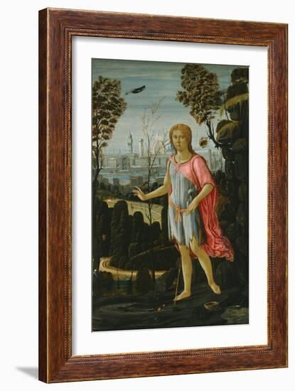 Saint John the Baptist, C.1480-Jacopo Del Sellaio-Framed Giclee Print