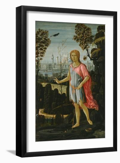 Saint John the Baptist, C.1480-Jacopo Del Sellaio-Framed Giclee Print