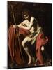 Saint John the Baptist in the Wilderness, 1604-5-Michelangelo Merisi da Caravaggio-Mounted Giclee Print