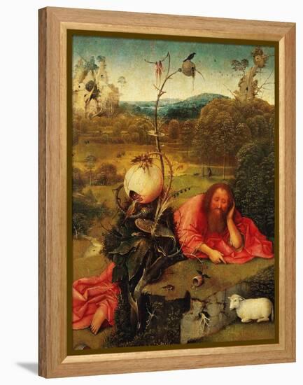 Saint John the Baptist In the Wilderness, Ca. 1489-Hieronymus Bosch-Framed Premier Image Canvas