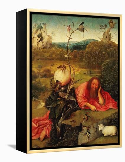 Saint John the Baptist In the Wilderness, Ca. 1489-Hieronymus Bosch-Framed Premier Image Canvas