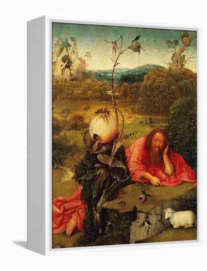 Saint John the Baptist In the Wilderness, Ca. 1489-Hieronymus Bosch-Framed Premier Image Canvas