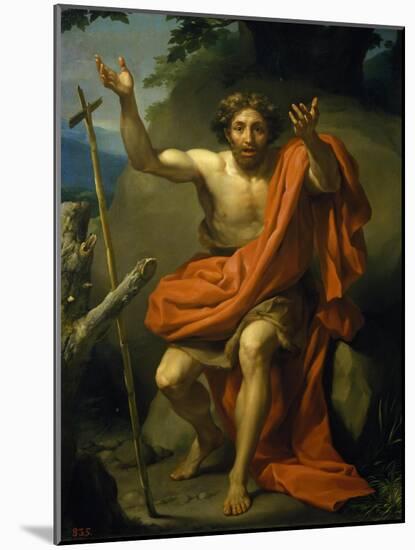 Saint John the Baptist Preaching-Anton Raphael Mengs-Mounted Giclee Print