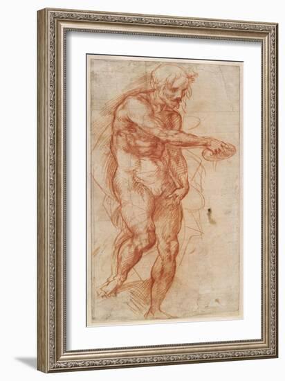 Saint John the Baptist (Stud), Ca 1518-Andrea del Sarto-Framed Giclee Print