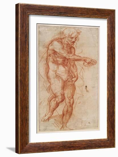 Saint John the Baptist (Stud), Ca 1518-Andrea del Sarto-Framed Giclee Print