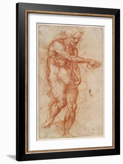 Saint John the Baptist (Stud), Ca 1518-Andrea del Sarto-Framed Giclee Print