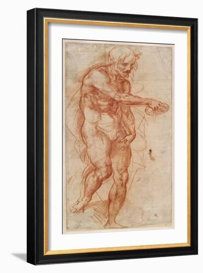 Saint John the Baptist (Stud), Ca 1518-Andrea del Sarto-Framed Giclee Print