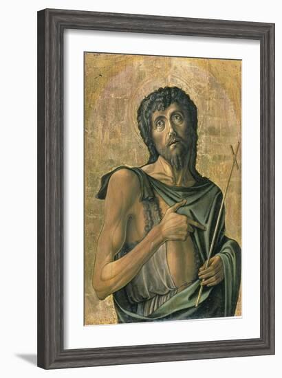Saint John the Baptist-Alvise Vivarini-Framed Giclee Print