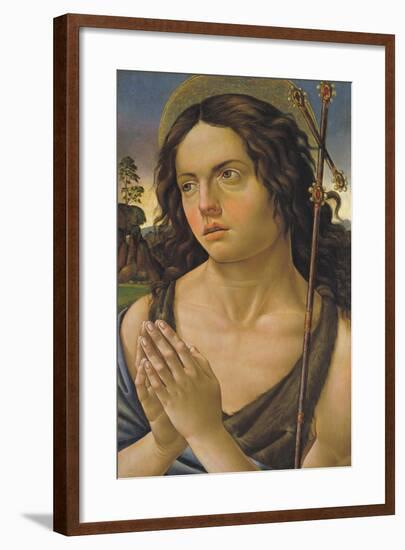 Saint John the Baptist-Raffaellino del Garbo-Framed Giclee Print