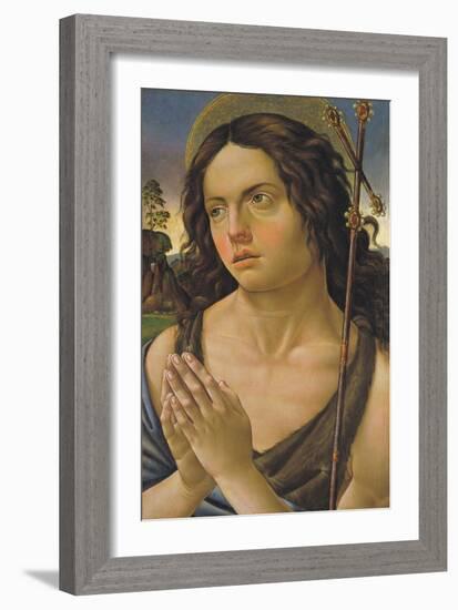 Saint John the Baptist-Raffaellino del Garbo-Framed Giclee Print