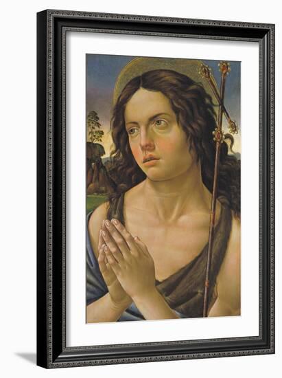 Saint John the Baptist-Raffaellino del Garbo-Framed Giclee Print