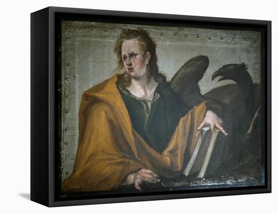 Saint John the Evangelist, 1588 (Oil on Panel)-Jacques II de Gheyn-Framed Premier Image Canvas