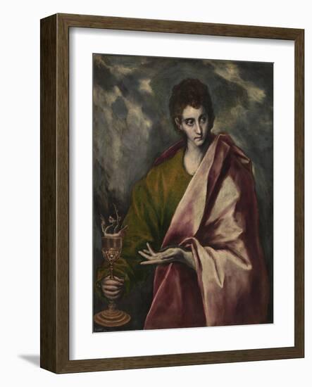 Saint John the Evangelist, C. 1605-El Greco-Framed Giclee Print